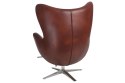 D2.DESIGN Fotel Jajo Soft z podn. sk. eko 534 kasztanowy D2.DESIGN Fotel Jajo Soft z podn. sk. eko 534 kasztanowy