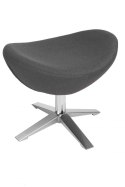 D2.DESIGN Fotel Jajo Soft z podn. wełna JA-2702 szary D2.DESIGN Fotel Jajo Soft z podn. wełna JA-2702 szary