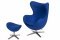 D2.DESIGN Fotel Jajo Soft z podn. wełna YQ-05 niebieski D2.DESIGN Fotel Jajo Soft z podn. wełna YQ-05 niebieski