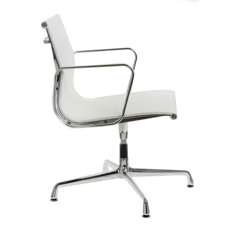 D2.DESIGN Fotel konf. CH1081T,biała siateczka,chro m D2.DESIGN Fotel konf. CH1081T,biała siateczka,chro m