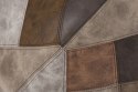 D2.DESIGN Hoker P016W Patchwork brązowy D2.DESIGN Hoker P016W Patchwork brązowy