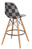 D2.DESIGN Hoker P016W Pattern szary-patchwork D2.DESIGN Hoker P016W Pattern szary-patchwork