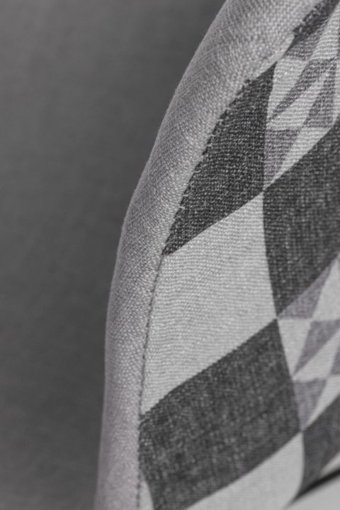D2.DESIGN Hoker P016W Pattern szary-patchwork D2.DESIGN Hoker P016W Pattern szary-patchwork