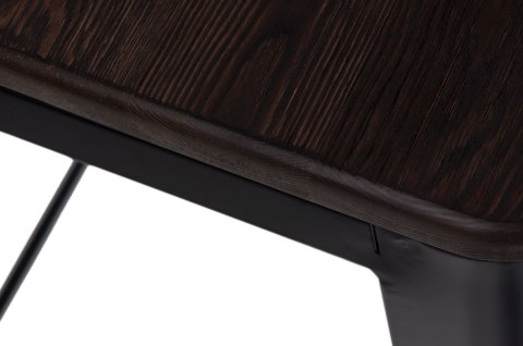 D2.DESIGN Hoker Paris Wood 65cm czarny sosna szczo D2.DESIGN Hoker Paris Wood 65cm czarny sosna szczo