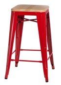D2.DESIGN Hoker Paris Wood 65cm czerw sosna natura D2.DESIGN Hoker Paris Wood 65cm czerw sosna natura