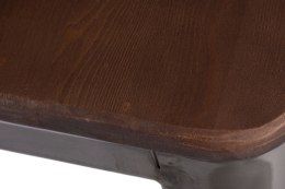 D2.DESIGN Hoker Paris Wood 65cm metal sosna orzech