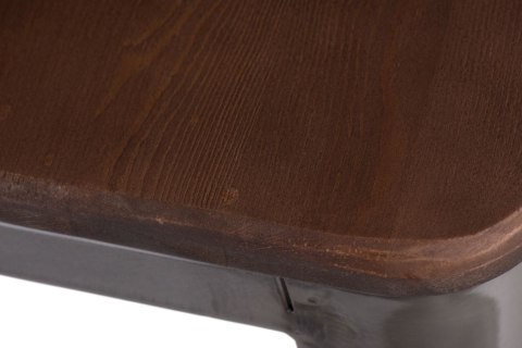 D2.DESIGN Hoker Paris Wood 65cm metal sosna orzech D2.DESIGN Hoker Paris Wood 65cm metal sosna orzech