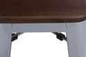 D2.DESIGN Hoker Paris Wood 65cm szary sosna orzech D2.DESIGN Hoker Paris Wood 65cm szary sosna orzech