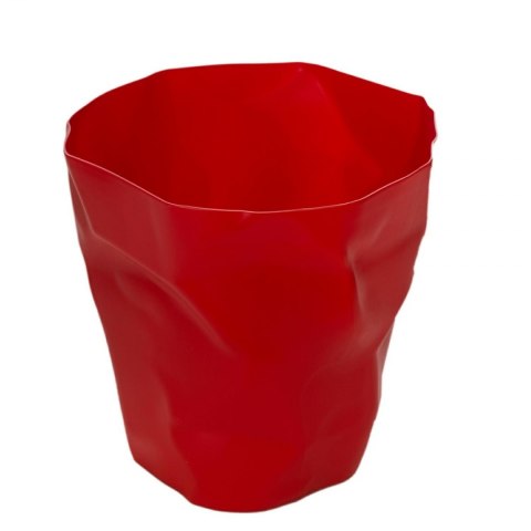 D2.DESIGN Kosz na śmieci "Papier" czerwony tworzywo inspirowany projektem kosza Bin Bin D2.DESIGN Kosz na śmieci "Papier" czerwony tworzywo inspirowany projektem kosza Bin Bin