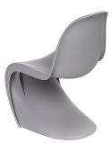 D2.DESIGN Krzesło Balance wytrzymałe i lekkie tworzywo PP szare jasne można sztaplować D2.DESIGN Krzesło Balance wytrzymałe i lekkie tworzywo PP szare jasne można sztaplować
