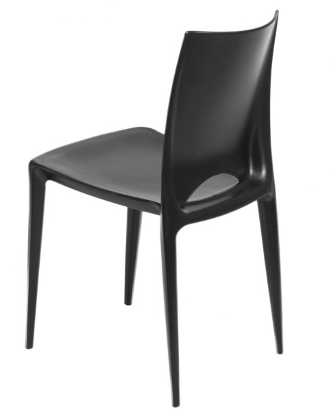 D2.DESIGN Krzesło Bee czarne tworzywo PP można sztaplować lekkie i uniwersalne D2.DESIGN Krzesło Bee czarne tworzywo PP można sztaplować lekkie i uniwersalne