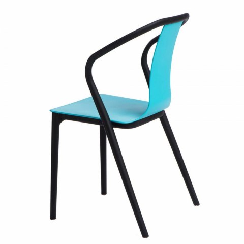 D2.DESIGN Krzesło Bella czarne/niebieskie D2.DESIGN Krzesło Bella czarne/niebieskie