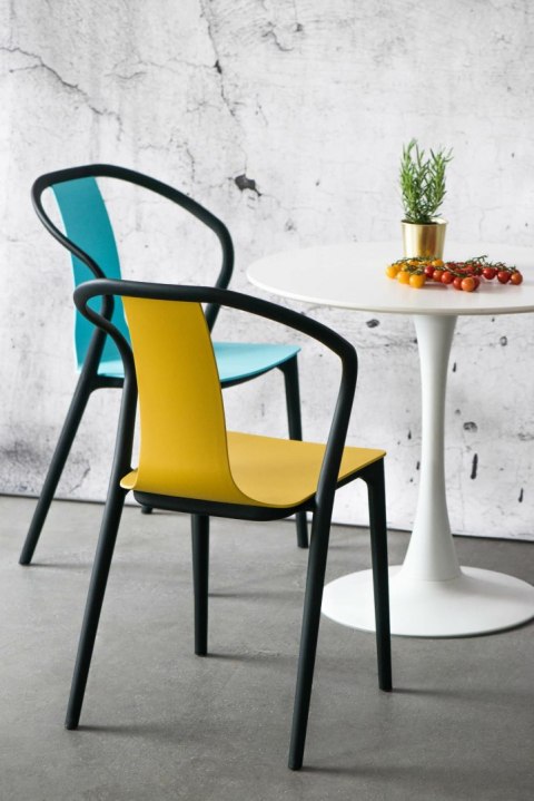 D2.DESIGN Krzesło Bella czarne/niebieskie D2.DESIGN Krzesło Bella czarne/niebieskie