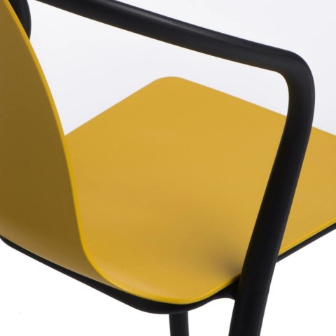 KRZESŁO Bella czarne - żółte D2.DESIGN TWORZYWO MOŻNA SZTAPLOWAĆ WYGODNE I LEKKIE KRZESŁO Bella czarne - żółte D2.DESIGN TWORZYWO MOŻNA SZTAPLOWAĆ WYGODNE I LEKKIE