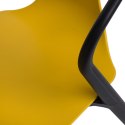 KRZESŁO Bella czarne - żółte D2.DESIGN TWORZYWO MOŻNA SZTAPLOWAĆ WYGODNE I LEKKIE KRZESŁO Bella czarne - żółte D2.DESIGN TWORZYWO MOŻNA SZTAPLOWAĆ WYGODNE I LEKKIE