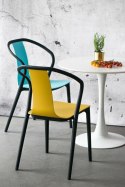 KRZESŁO Bella czarne - żółte D2.DESIGN TWORZYWO MOŻNA SZTAPLOWAĆ WYGODNE I LEKKIE KRZESŁO Bella czarne - żółte D2.DESIGN TWORZYWO MOŻNA SZTAPLOWAĆ WYGODNE I LEKKIE