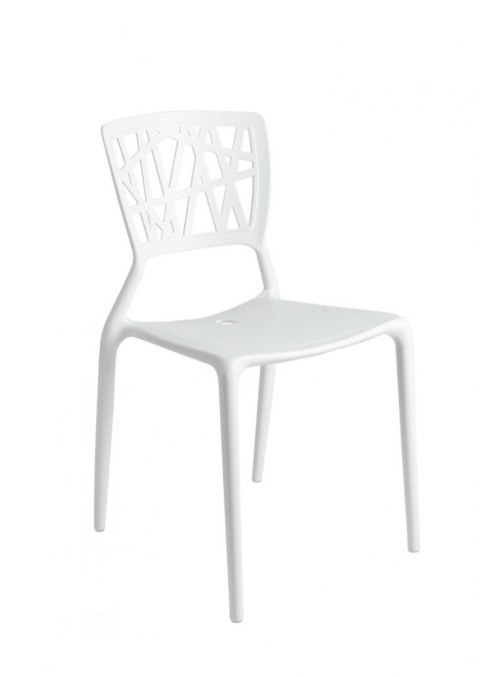 D2.DESIGN Krzesło Bush białe tworzywo PP nowoczesne i komfortowe do domu i lokalu D2.DESIGN Krzesło Bush białe tworzywo PP nowoczesne i komfortowe do domu i lokalu