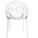 D2.DESIGN Krzesło Coral transparent tworzywo można sztaplować do wnętrz i na zewnątrz D2.DESIGN Krzesło Coral transparent tworzywo można sztaplować do wnętrz i na zewnątrz
