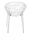D2.DESIGN Krzesło Coral transparent tworzywo można sztaplować do wnętrz i na zewnątrz D2.DESIGN Krzesło Coral transparent tworzywo można sztaplować do wnętrz i na zewnątrz
