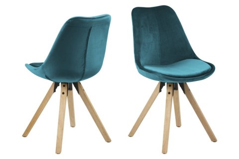 ACTONA Krzesło Dima VIC green/wood ACTONA Krzesło Dima VIC green/wood