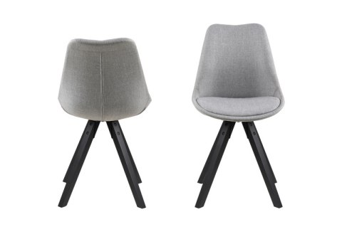 ACTONA Krzesło Dima light grey/black ACTONA Krzesło Dima light grey/black