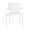 Resol Krzesło Dionisio White Arm chair