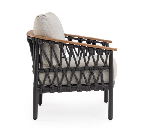 Bizzotto BIZZOTTO fotel ogrodowy FENIX szary