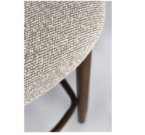 Bizzotto BIZZOTTO krzesło barowe AMALIA brązowe / czerwone