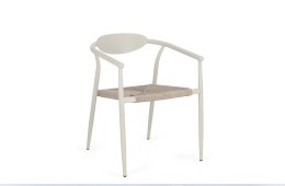 Bizzotto BIZZOTTO krzesło ogrodowe LINARES ARM beżowe