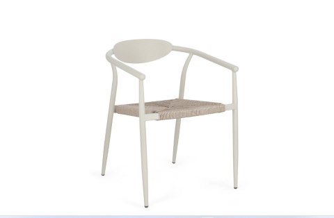 Bizzotto BIZZOTTO krzesło ogrodowe LINARES ARM beżowe