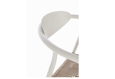 Bizzotto BIZZOTTO krzesło ogrodowe LINARES ARM beżowe