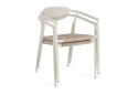 Bizzotto BIZZOTTO krzesło ogrodowe LINARES ARM beżowe