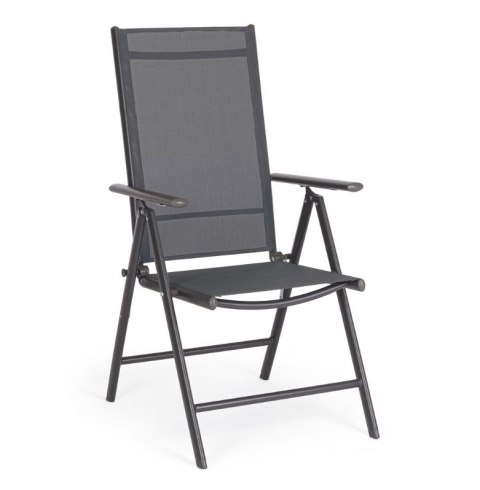 Bizzotto BIZZOTTO krzesło ogrodowe MICHIGAN ARM szare