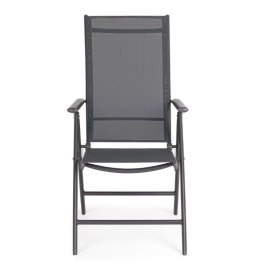 Bizzotto BIZZOTTO krzesło ogrodowe MICHIGAN ARM szare