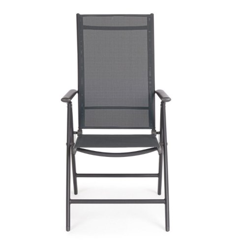 Bizzotto BIZZOTTO krzesło ogrodowe MICHIGAN ARM szare
