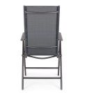 Bizzotto BIZZOTTO krzesło ogrodowe MICHIGAN ARM szare
