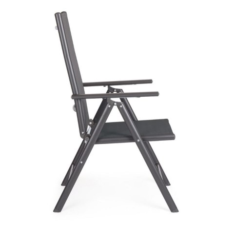 Bizzotto BIZZOTTO krzesło ogrodowe MICHIGAN ARM szare