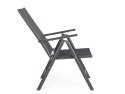 Bizzotto BIZZOTTO krzesło ogrodowe MICHIGAN ARM szare