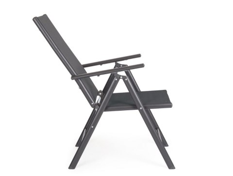 Bizzotto BIZZOTTO krzesło ogrodowe MICHIGAN ARM szare