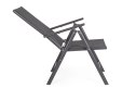 Bizzotto BIZZOTTO krzesło ogrodowe MICHIGAN ARM szare