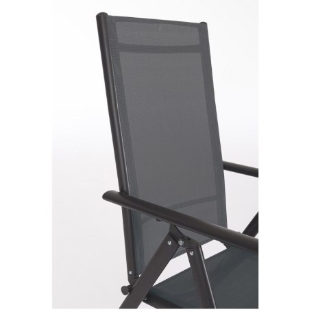 Bizzotto BIZZOTTO krzesło ogrodowe MICHIGAN ARM szare