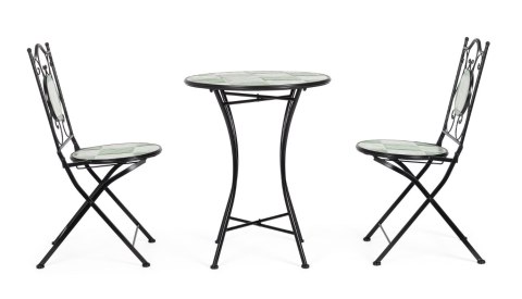 Bizzotto BIZZOTTO krzesło ogrodowe składane LOIRE czarne