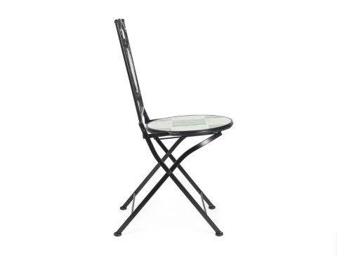 Bizzotto BIZZOTTO krzesło ogrodowe składane LOIRE czarne