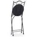 Bizzotto BIZZOTTO krzesło ogrodowe składane NAXOS czarne