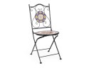 Bizzotto BIZZOTTO krzesło ogrodowe składane SANTORINI czarne