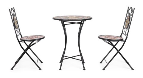 Bizzotto BIZZOTTO krzesło ogrodowe składane SANTORINI czarne