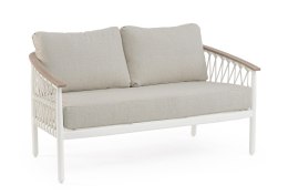 Bizzotto BIZZOTTO sofa 2-osobowa ogrodowa FENIX beżowa