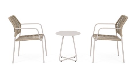 Bizzotto BIZZOTTO stolik ogrodowy JABLE beżowy