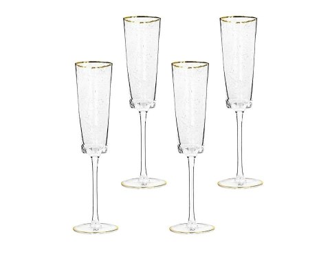 Kare Design KARE komplet 4 kieliszków do szampana HOMMAGE 165ml