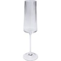 Kare Design KARE komplet 4 kieliszków do szampana RIFFLE 215 ml